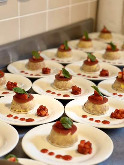 Prestation Traiteur Repas de groupes La Petite Roselière Savoie